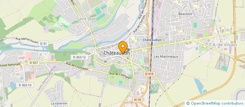 localisation de l'entreprise AGENCE CENTRIMMO à CHATEAUDUN
