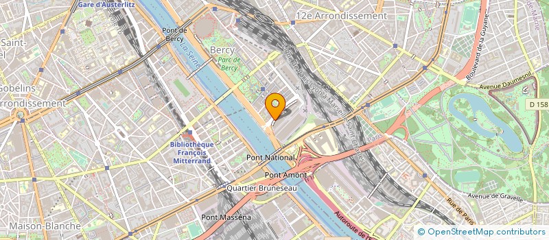 localisation de l'entreprise AGENCE CEPAGES à PARIS