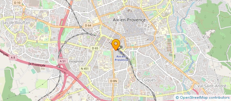 localisation de l'entreprise AGENCE CHAMBRELANT à AIX-EN-PROVENCE
