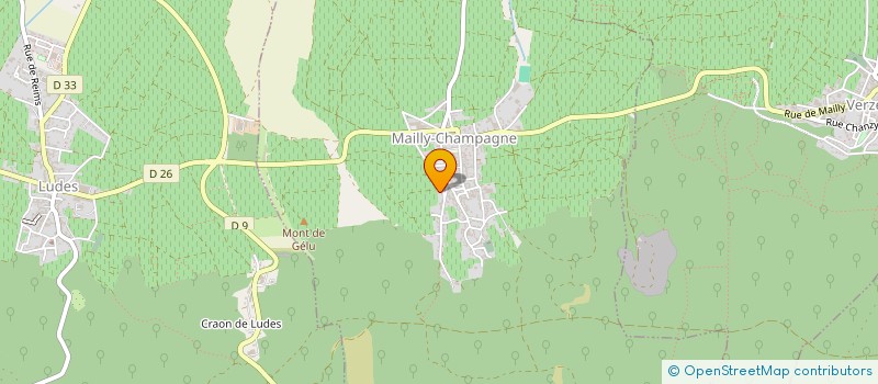 localisation de l'entreprise AGENCE CHAMPENOISE DE COMMERCE  MAILLY-CHAMPAGNE