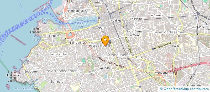 localisation de l'entreprise AGENCE CHLOE DORANDEU  MARSEILLE