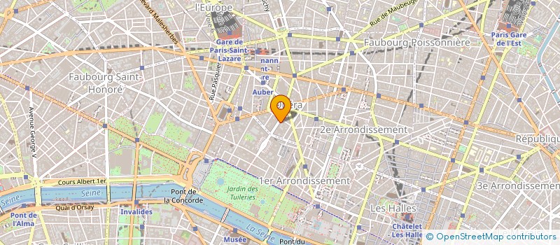 localisation de l'entreprise AGENCE CHRISTOPHE ROUSSELLE  PARIS