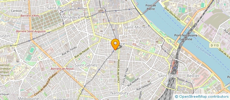 localisation de l'entreprise AGENCE CITY EVENT  BORDEAUX