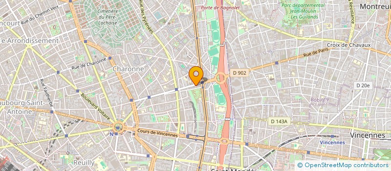 localisation de l'entreprise AGENCE CLAIR-OBSCUR  PARIS