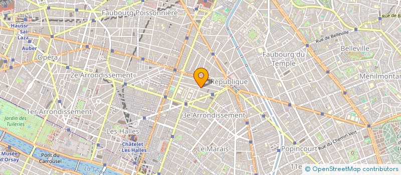 localisation de l'entreprise AGENCE CO  PARIS