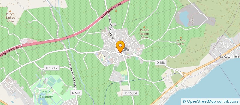localisation de l'entreprise AGENCE COCOON à MEZE