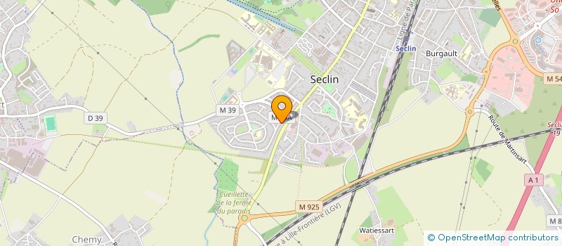 localisation de l'entreprise AGENCE COMMERCIALE BEAUFORT à SECLIN