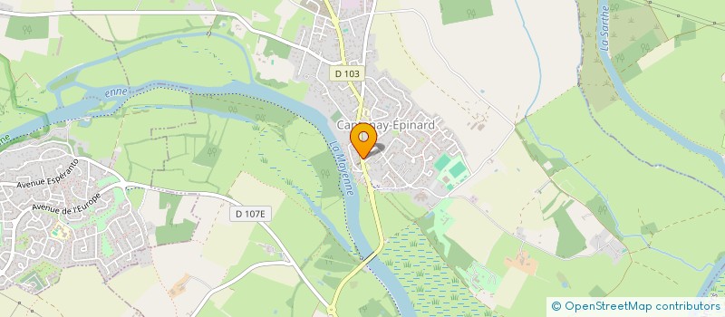 localisation de l'entreprise AGENCE COMMERCIALE COUDRAY MONTECOT  CANTENAY-EPINARD