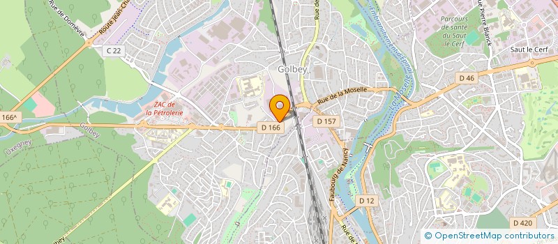 localisation de l'entreprise AGENCE COMMERCIALE DANY PAYET  GOLBEY