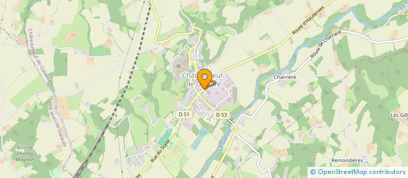 localisation de l'entreprise AGENCE COMMERCIALE IMPULSION  CHATEAUNEUF-DE-GALAURE