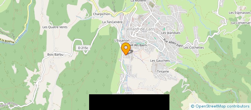 localisation de l'entreprise AGENCE COMMERCIALE JEAN-PHILIPPE GRAS  VILLARD-DE-LANS