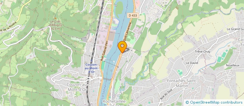 localisation de l'entreprise AGENCE COMMERCIALE LEPETIT à ROCHETAILLEE-SUR-SAONE