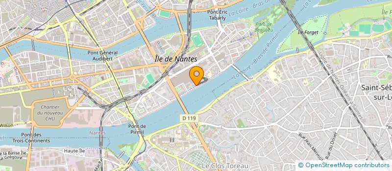 localisation de l'entreprise AGENCE COMMUNICATION PUBLIC à NANTES