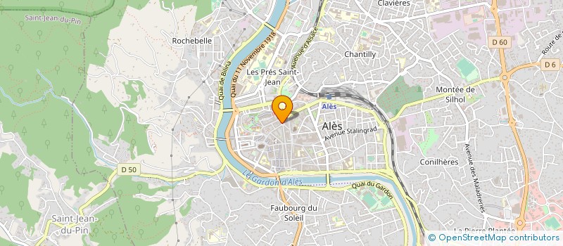 localisation de l'entreprise AGENCE COMPTOIR IMMOBILIER  ALES