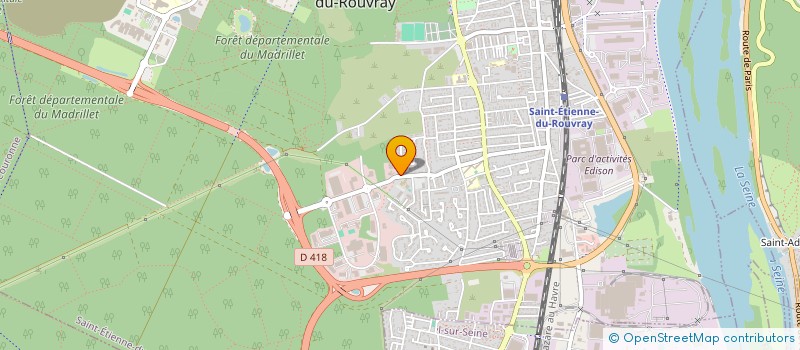 localisation de l'entreprise AGENCE CONCORDE IMMOBILIERE  SAINT-ETIENNE-DU-ROUVRAY