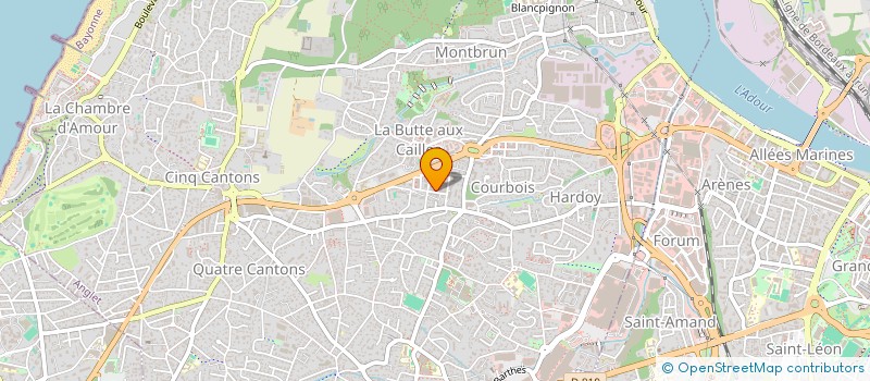 localisation de l'entreprise AGENCE CONQUERE MARCHAL  ANGLET