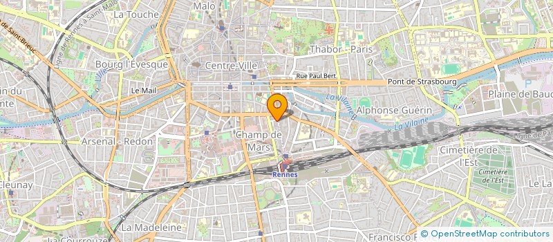 localisation de l'entreprise AGENCE CONS TRANS IMMO VENTES EUROP  RENNES