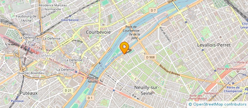 localisation de l'entreprise AGENCE CONSEIL EN GESTION à NEUILLY-SUR-SEINE