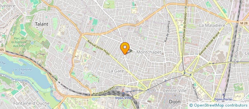 localisation de l'entreprise AGENCE CONTRE LES NUISANCES à DIJON