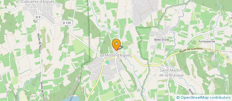 localisation de l'entreprise AGENCE CONTROLE DIAGNOSTIC  LA MOTTE-D'AIGUES