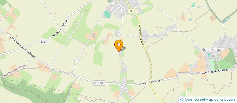 localisation de l'entreprise AGENCE CRAIG COMERFORD ASSOCIES ARCHITECTURE  ALLOUVILLE-BELLEFOSSE