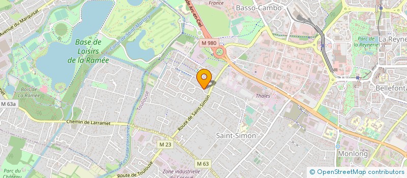 localisation de l'entreprise AGENCE CREAFEED à TOULOUSE