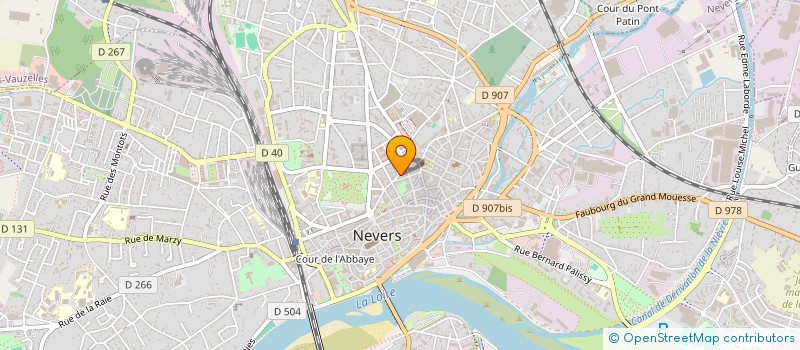 localisation de l'entreprise AGENCE CREDIT FONCIER DE FRANCE NEVERS à NEVERS