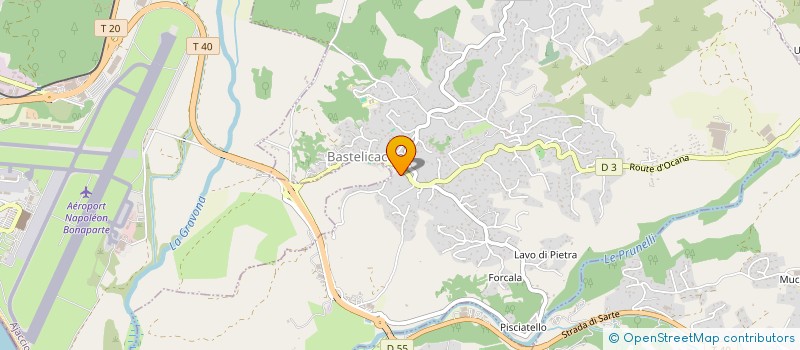 localisation de l'entreprise AGENCE CRISPU&CRISPU à BASTELICACCIA