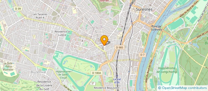 localisation de l'entreprise AGENCE CROIX DU ROY CGPI à SURESNES