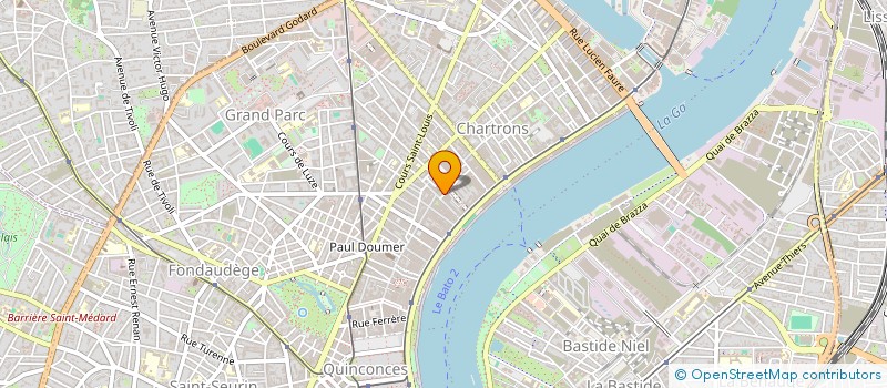 localisation de l'entreprise AGENCE CROQUE-MADAME  BORDEAUX