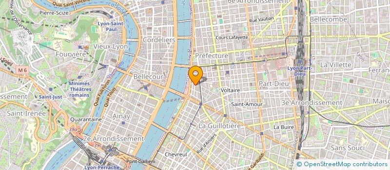 localisation de l'entreprise AGENCE CRUSH!  LYON