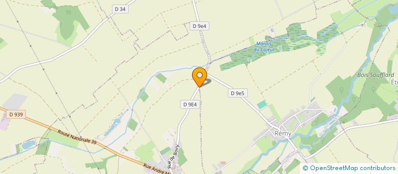 localisation de l'entreprise AGENCE CRYSTAL SUCCESS  VIS-EN-ARTOIS