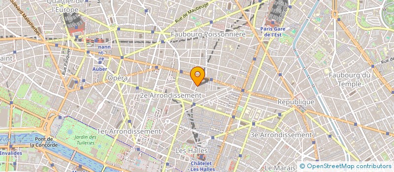 localisation de l'entreprise AGENCE CULTURELLE DE PRESSE TELEVISION à PARIS
