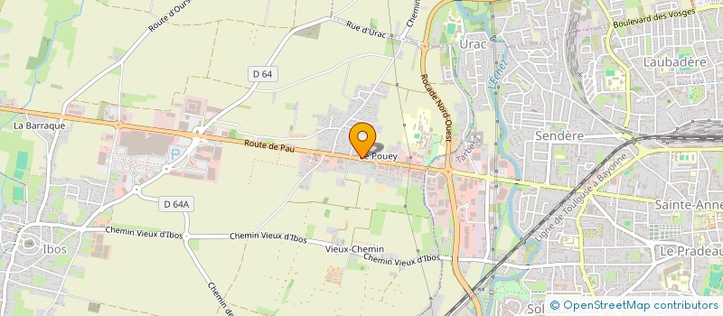 localisation de l'entreprise AGENCE D'AIDE A DOMICILE  IBOS