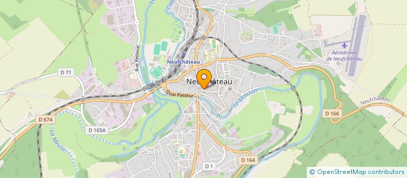 localisation de l'entreprise AGENCE D'ARCHITECTURE CLAUSE ET ASSOCIES  NEUFCHATEAU