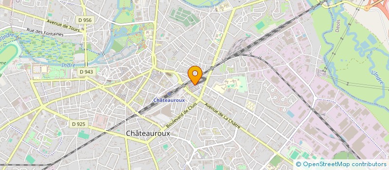 localisation de l'entreprise AGENCE D'ATTRACTIVITE DE L'INDRE à CHATEAUROUX