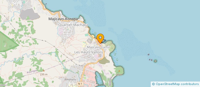 localisation de l'entreprise AGENCE D'ATTRACTIVITE ET DE DEVELOPPEMENT TOURISTIQUE DE MAYOTTE à MAMOUDZOU