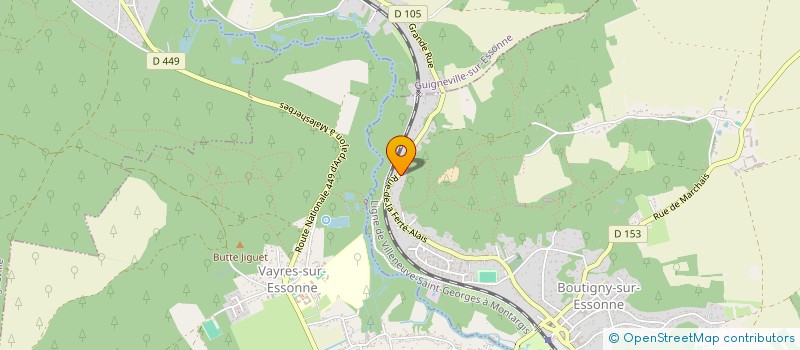 localisation de l'entreprise AGENCE D'ERIC à BOUTIGNY-SUR-ESSONNE