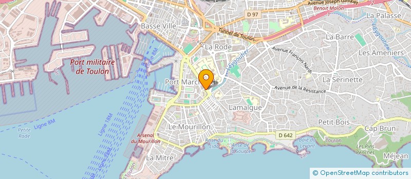 localisation de l'entreprise AGENCE D'EXPERTISES DU BATIMENT à TOULON