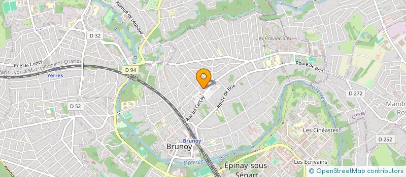 localisation de l'entreprise AGENCE D 'INFORMATION ELECTRONIQUE à BRUNOY
