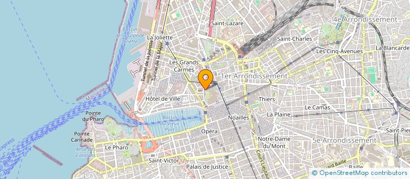 localisation de l'entreprise AGENCE D'INTERVENTION ET DE SURVEILLANCE à MARSEILLE