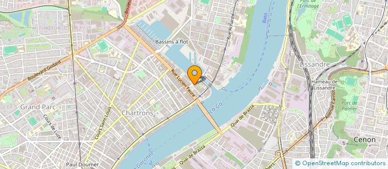localisation de l'entreprise AGENCE D'URBANISME BORDEAUX AQUITAINE à BORDEAUX