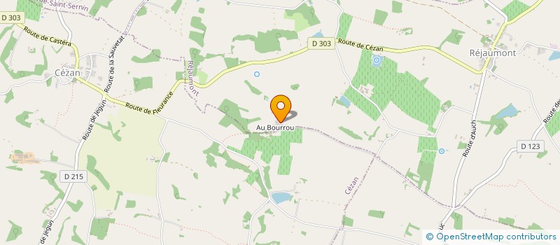 localisation de l'entreprise AGENCE DAP  REJAUMONT