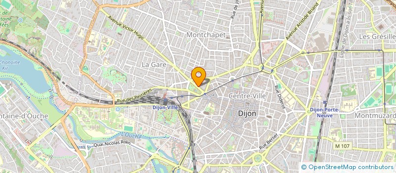 localisation de l'entreprise AGENCE DARCY  DIJON