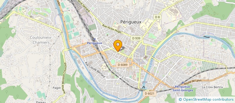 localisation de l'entreprise AGENCE DAUGUET à PERIGUEUX