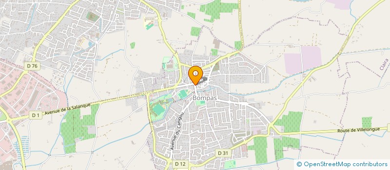 localisation de l'entreprise AGENCE DE BOMPAS à BOMPAS