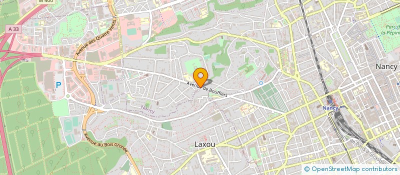 localisation de l'entreprise AGENCE DE BOUFFLERS  NANCY