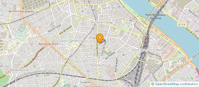 localisation de l'entreprise AGENCE DE COMMERCE ET CONSEIL SUD OUEST à BORDEAUX
