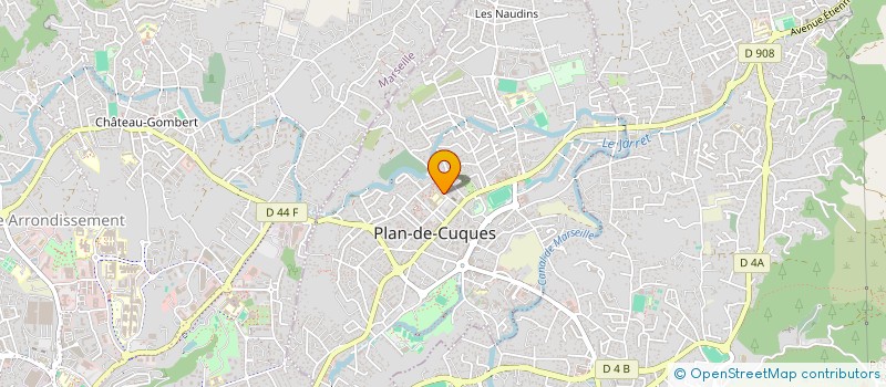 localisation de l'entreprise AGENCE DE COMMUNICATION EUROPEENNE POUR ENFANTS ET JEUNES à PLAN-DE-CUQUES