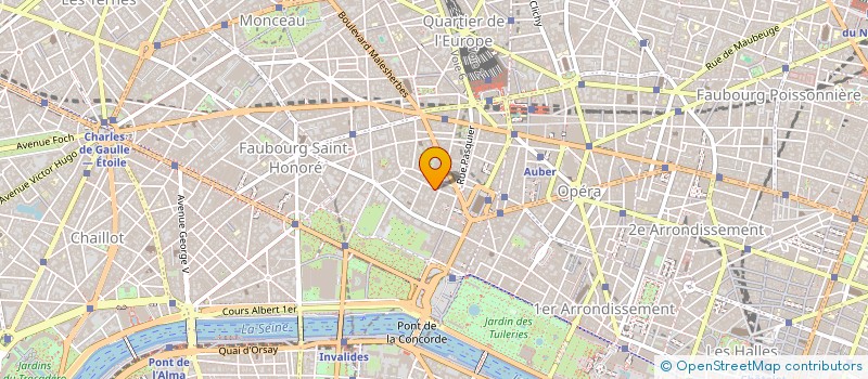 localisation de l'entreprise AGENCE DE CONCERTS EUROPEENS à PARIS